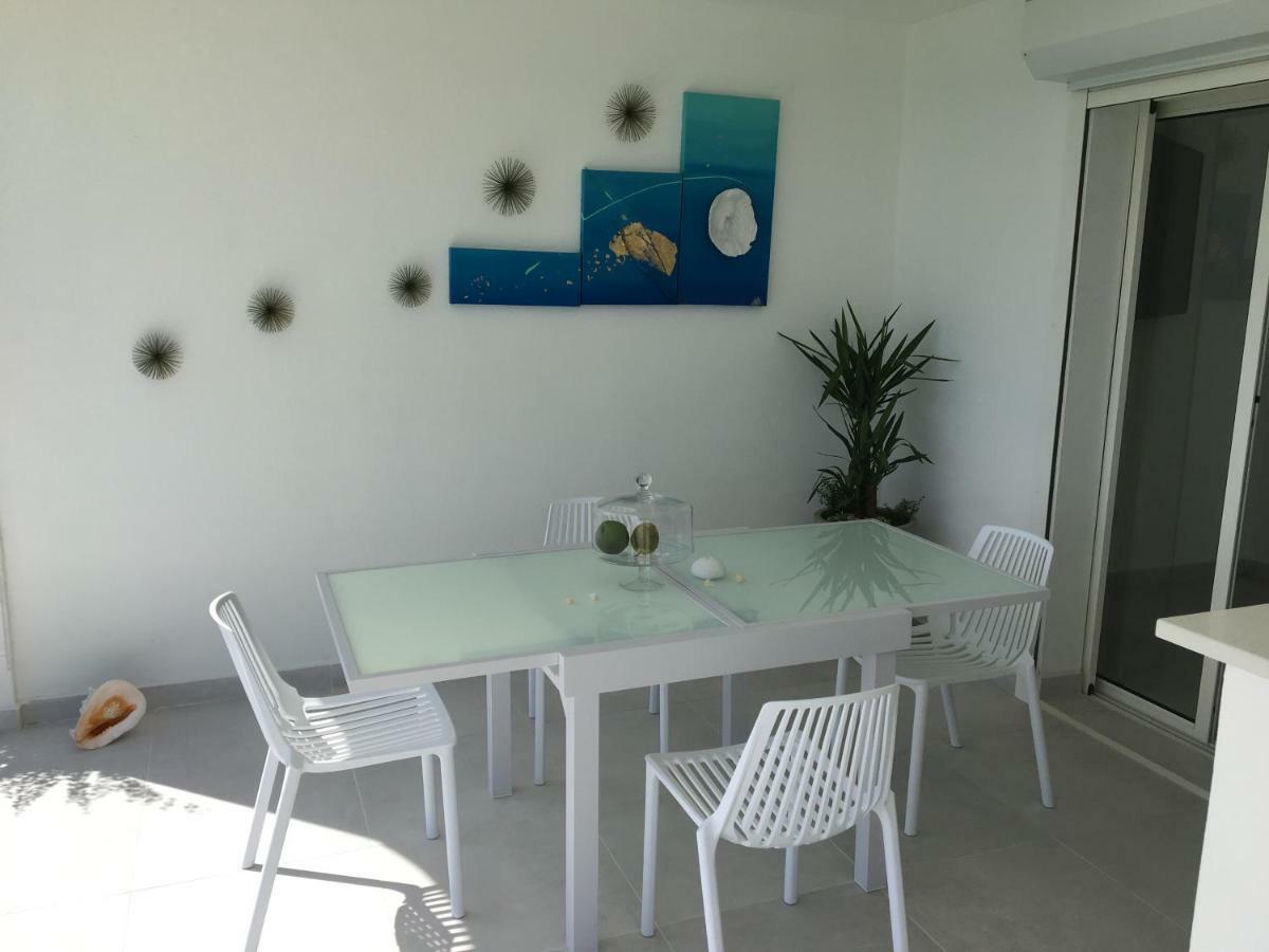 Studio Cozy Melissa Elegance - Guadeloupe , Le Gosier , Dampierre - Avec Pleine Vue Mer - Ocean A 180 Degres Exteriör bild
