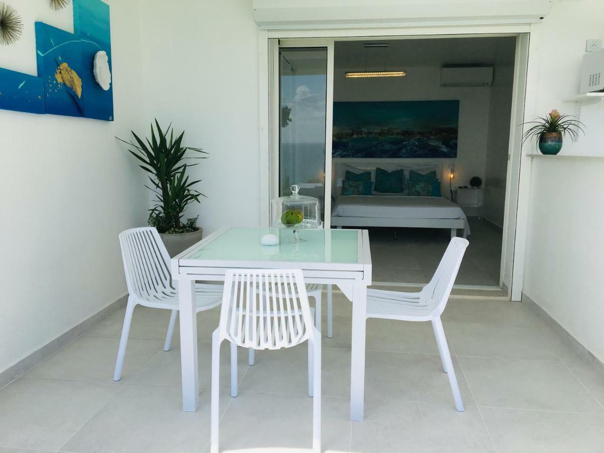Studio Cozy Melissa Elegance - Guadeloupe , Le Gosier , Dampierre - Avec Pleine Vue Mer - Ocean A 180 Degres Exteriör bild